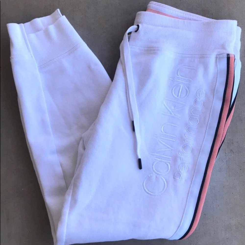 Calvin Klein Performance Stair Step Hem Joggers